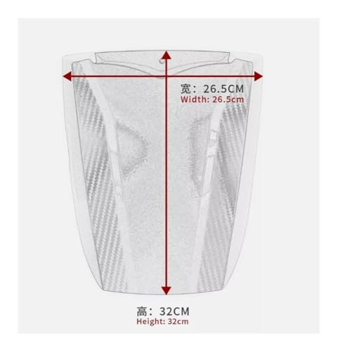 Carénage arrière moto SV650 capot de selle queue section 2003-2012 - 4