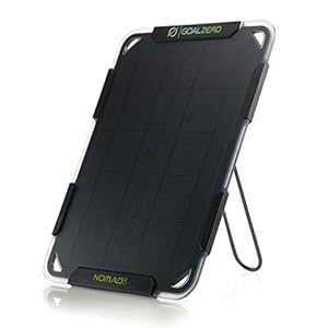 Goal Zero NOMAD 5 Solar Panel, Small, Lightweight, 11500 BT204