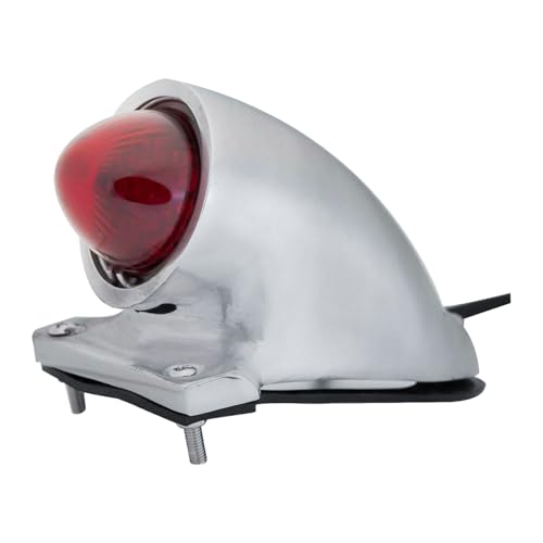FATECIM Vintage Sparto Motorcycle Tail light Brake Stop Rear Lamp Universal For Harley, Chopper, Bobber