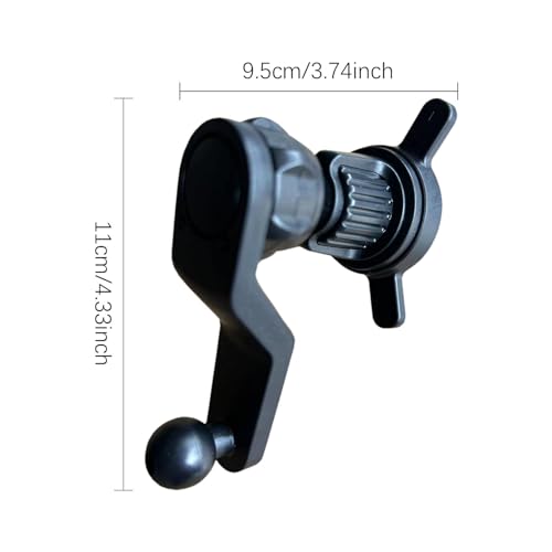 Clipe de ventilação de carro para montagem de carro, clipe para montagem de telefone de carro de ven