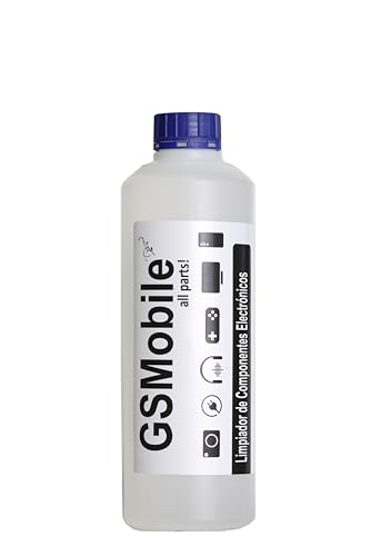 Alcohol Isopropílico GSMobile 99.9% Puro – 1 Litro | Limpieza Electrónica, Pantallas, Cámaras y Superficies