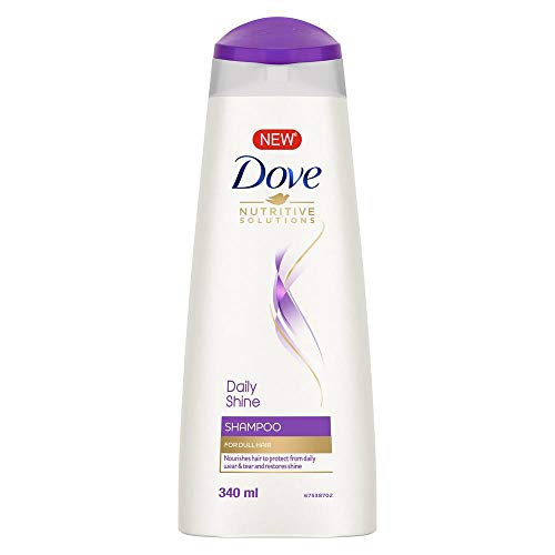 Image of Dove Intense Repair Shampoo, 650ml & Daily Shine Shampoo, 340ml
