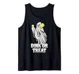 dink or treat paddle sport divertente pickleball halloween canotta