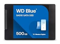 WD Blue SA510 SATA SSD 500 GB 2,5 Zoll (Lesen bis 560 MB/s, Schreiben bis 510 MB/s, Upgrade für PC/Laptop, dreimonatiges Probeabo von Dropbox Professional, Western Digital SSD Dashboard) – Ansicht 1