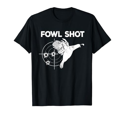 Funny Quail Fowl Shot Bird Hunting Hunter TShirt Gag Gift