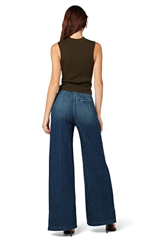 Hudson Jeans Women's Wide Leg Drawstring Trouser Pant, Blue Inferno, 27 #TOP4