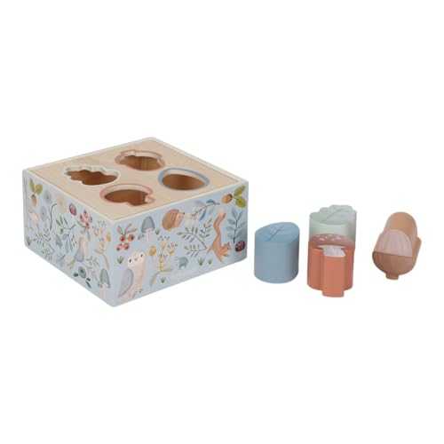 Little Dutch 7247 FSC Holz Steckspiel Sortierspiel - Forest Friends blau