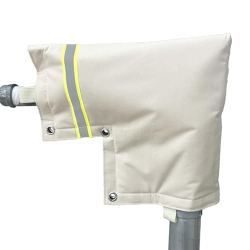 Cubierta anticongelante para contador de agua, cubierta de aislamiento térmico para válvulas de agua, cubiertas de bomba de fuente de invierno, cubierta impermeable para tubo de invierno, cubierta de
