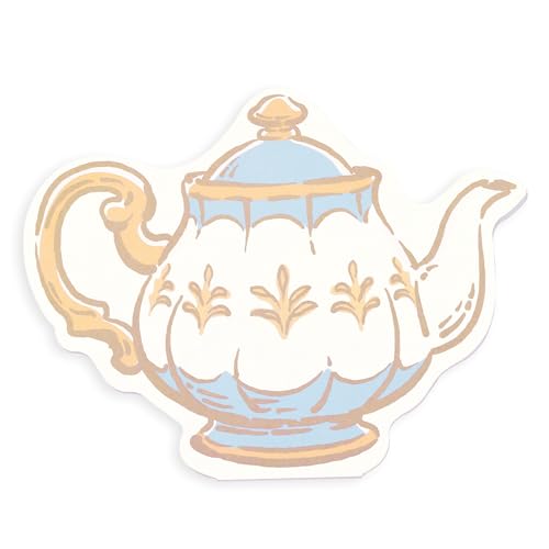 Bloc de notas con forma de tetera, papelería bonita ideal para regalar a los amantes del té