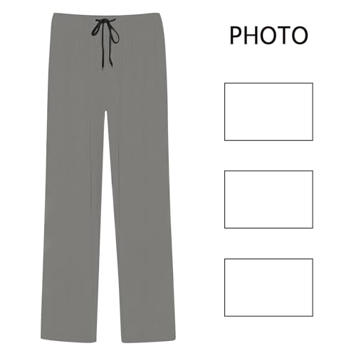 Personalized Pajamas Pants with Photo Valentines Custom Pajama Pants Pet Face Lounge Pj Bottoms Gifts for Women Men3