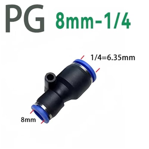 Conector rápido PG para adaptar mangueras de aire en talleres de pintura 3