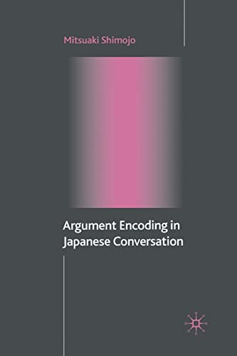 Argument Encoding in Japanese Conversation view 2