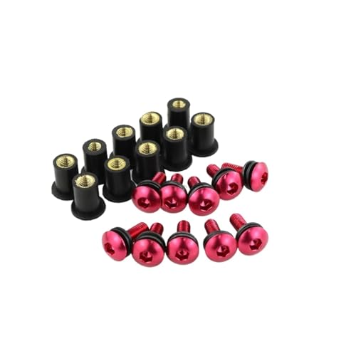 �l�W���i �t�����g�K���X�Ό���{���g�L�b�g �ɓK������X�Y�L GSXR250 GSXR300 GSXR125 GSX-R1000�ɓK�����锹GSX1300R GSX-R600 GSX-R750 GSXR600 GSXR750(Red)