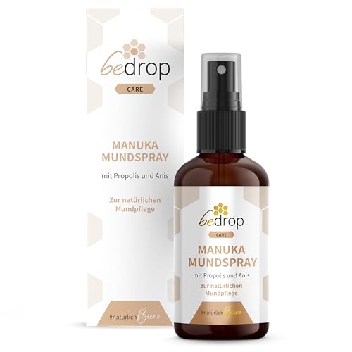 bedrop Propolis Halsspray mit Manuka Honig & Anis, Spray mit echtem Manuka Honig - 30ml Manuka Spray mit echtem Manuka Honig - Imker Qualität bedrop Propolis Halsspray mit Manuka Honig & Anis, Spray mit echtem Manuka Honig - 30ml Manuka Spray mit echtem Manuka Honig - Imker Qualität