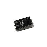 50 diodos rectificadores M7 de 4 x 2,5 mm 1A1000V SMA parche 1N4007
