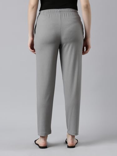 Image of GO Colors Women Rib Pant