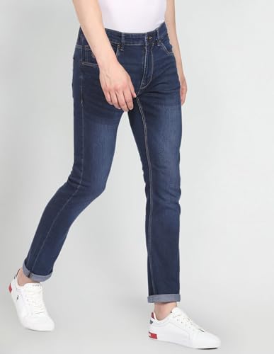 Image of U.S. Polo ASSN. Casual Mens Jeans - Skinny Fit Jeans for Men for Office & Regular Wear