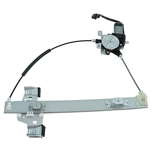 Image of TRQ Rear Right Power Window Regulator & Motor Assembly Passenger Side Compatible with 2003-2009 Hummer H2