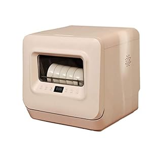 Tafelmodel Vaatwasser 6 Couverts, Home Vrijstaande Vaatwasser Energiezuinig Compacte Vaatwasser Installatie Vrij Aanraakbediening Met Uitgestelde Start, Schoon, Droog En Opslag 440 * 413 * 424 MM