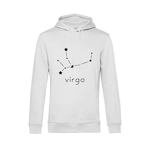 Sweat à capuche constellation Virgo style astrologie et divination pour homme et femme