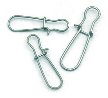 Luhr Jensen 40 lb Test Duo-Lock Snap / 50 Pack Stainless Steel