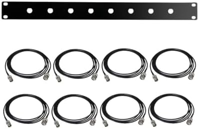 Generic Antenna Rack Mount Kit for Wireless Mic Antenna Locate, with 8 ...