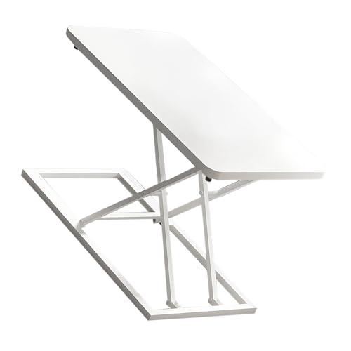 Table élévatrice debout pour ordinateur portable bureau pliable réglable 7 vitesses - 2