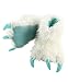 Lazy One Animal Paw Slippers for Adults and Kids (Yeti, XL)