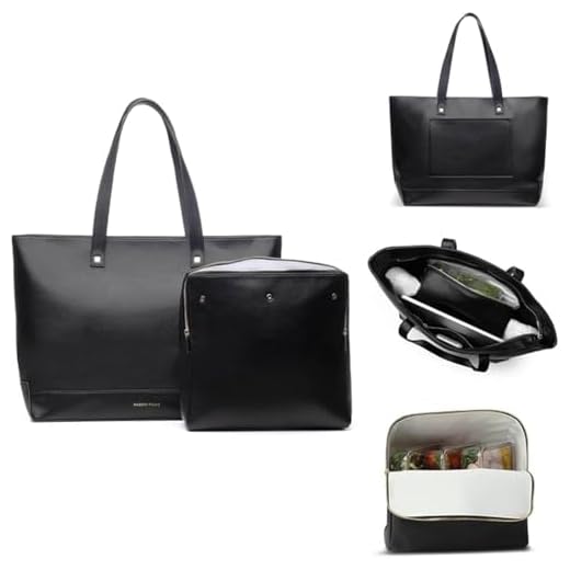Modern Vegan Leather Tote Bag for Women