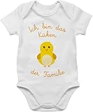 Druckknöpfe: Kurzarm Body Baby kann am Beinausschnitt geöffnet werden