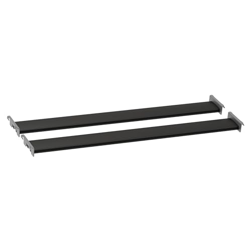 Image of Rubbermaid FastTrack 24 Inch Rail 2-Pack Set, Garage Organization