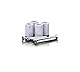 Lenco KCR-150 CD-Unterbau UKW Küchenradio - Bluetooth - Senderspeicher - 2 x 3 Watt RMS -Unterbau-Montage-Kit - AUX-In Eingang - Timer Funktion - Weiß, A003089