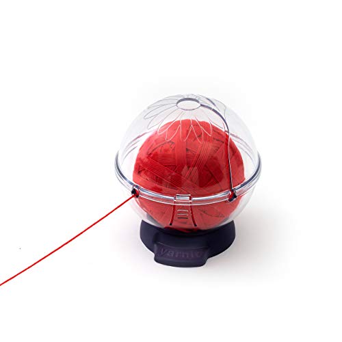 Prym 611846 Wollknäuelhalter prym.ergonomics 611 846 Ergonómico Yarnit Soporte y dispensador de Lana x 1, Morado, Talla única