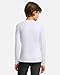 G Gradual Boys Youth Compression Shirt Long Sleeve Football Baseball Undershirt Quick Dry Sports Base Layer for Boy(B White,M)