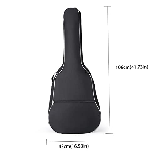 Sanfiyya Guitar Pack, Guitar Box Pack Acoustic Classic Guitar Pack Full Size 40 41 Pouces Housse Imperméable Rembourrée… - Les Beatles, Paul McCartney, John Lennon, RIngo Starr, George Harrison Sanfiyya Guitar Pack, Guitar Box Pack Acoustic Classic Guitar Pack Full Size 40 41 Pouces Housse Imperméable Rembourrée… – Image 5