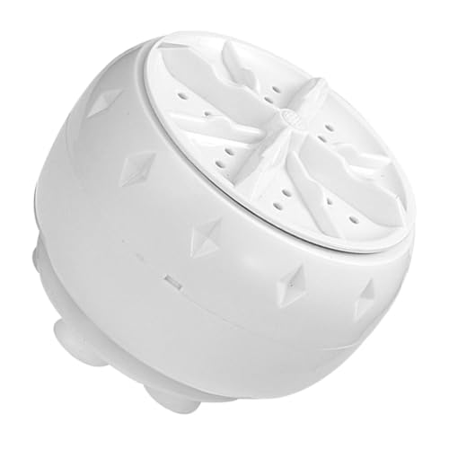 RORPOIR Mini Lavadora Portátil con Succión Ultrasónica y USB Lavadora Inteligente para Ropa y Camping y Automática para Apartamentos y Vehículos Recreativos