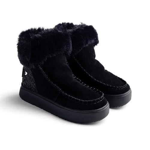 GIOSEPPO Bota australiana de piel Modelo ALPENA color Negro, talla 40