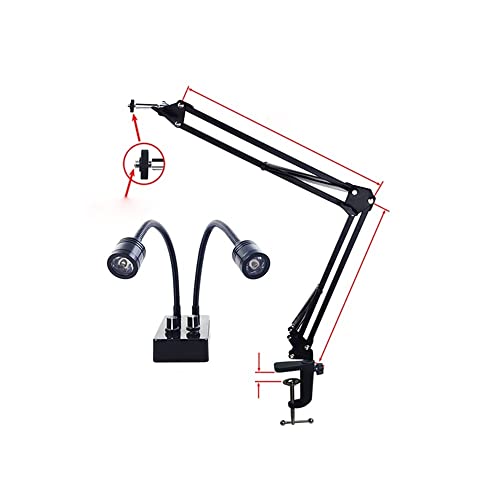 Lab Microscope Accessories 48MP 4K 1080P HDMI USB Digital Camera Industrial Video Image Microscope(Screw Stand Lamp)