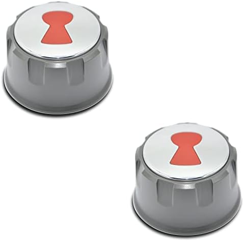 DEEKOOL Grill Control Knobs 69892, Gas Control Knobs Replacement for Weber E-Spirit 200 Series with Front-Mounted Control Burner (2 Pcs)