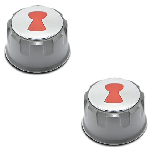 DEEKOOL Grill Control Knobs 69892 Gas Control Knobs Replacement for Weber E-Spirit 200 Series with Front-Mounted Control Burner (2 Pcs)