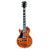 Gstyle Left-handed Electric Guitar Spalted maple top Okoume Body