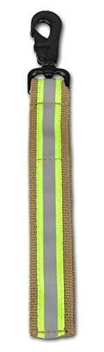 Lightning X Heavy-Duty Firefighter Work Glove Strap W/Reflective - Turnout Tan #TOP3