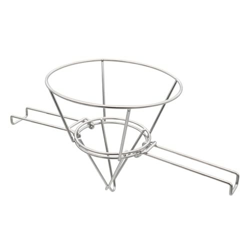 Stainless Steel Filter Holder - 19.09x9.25 Inch Cone Sieve, Folding Rack, Stable Syrup | Reliable Filtration Tool for Kitchen Cooking Oil Brewing Maple Honey Cider Daily Processing