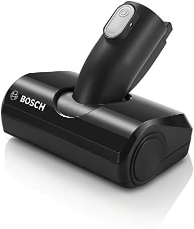 Bosch BHZUMP Mini Turbo Nozzle for Hard to Reach Areas, Suitable for All Unlimited Cordless Vacuum Cleaners, Vehicle Interior Cleaning, Turbo Brush, Power Nozzle, Accessories, Black