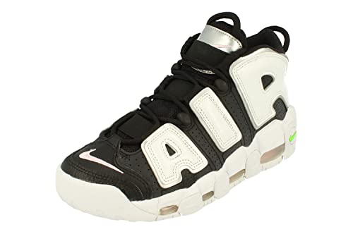 Nike Womens Uptempo Trainers DN8008 Sneakers Shoes (UK 3.5 US 6 EU 36.5, Black Summit White 001)