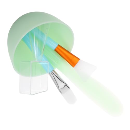 Didiseaon Facial Mask Mixing Bowl Set Spa Silicone Bowl Skin Spatula Face Mask Tool Kit Mud Mixing Spatula