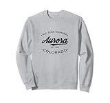 Photo Gallery aurora colorado design retrò felpa Photo Gallery aurora colorado design retrò felpa
