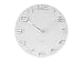 Produktbild Karlsson KA5311WH Wanduhr On The Edge, weiß mit Zeiger, Chrom