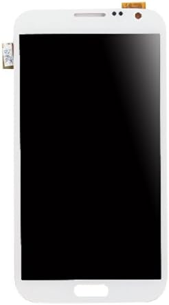 White LCD Display Screen Touch Digitizer Assembly for Samsung Galaxy Note2 N7100