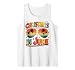 Christmas In June Sunglasses Retro Summer Vacation Xmas Tank Top